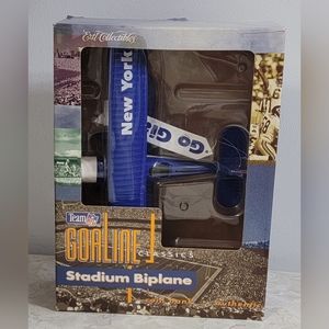 1996 Goaline NY Giants Stadium Biplane Coin bank (New)